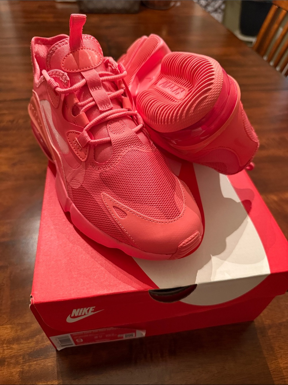 Nike Women’s Bright Pink Runner Sneakers - Picture 3 of 4